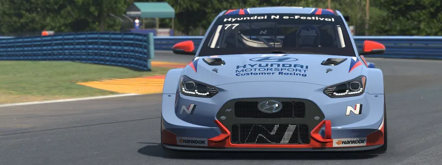 Hyundai Veloster N TCR 赛车